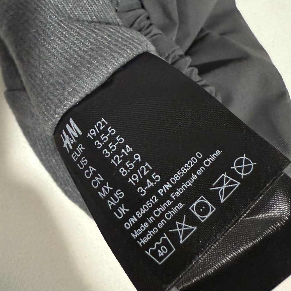 H&M Gray Baby Booties - Picture 4 of 4